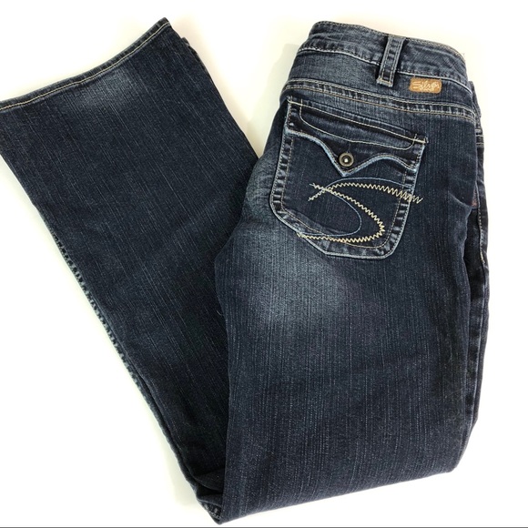 Silver Jeans Denim - Silver Jeans Dark Wash Pioneer Bootcut Sz 30